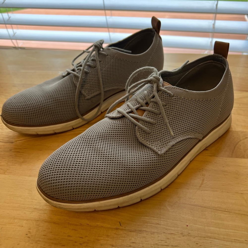 Goodfellow Kev Dress Sneaker Grey Shoe Mens Sz 8
